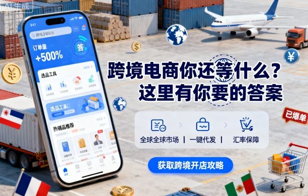 跨境电商你还等什么？这里有你要的答案【音频课】-沈臣知识库