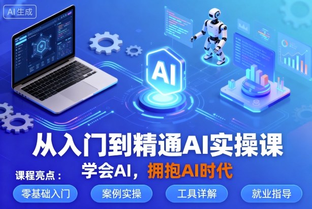从入门到精通AI实操课，学会AI，拥抱AI时代-沈臣知识库