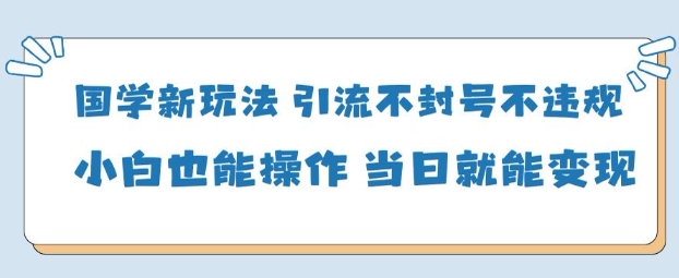 AI国学项目-零基础小白都能轻松上手-当天见收益-沈臣知识库