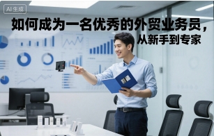 如何成为一名优秀的外贸业务员，从新手到专家-沈臣知识库