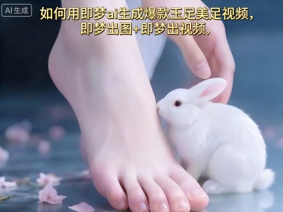 如何用即梦ai生成爆款玉足美足视频，即梦出图+即梦出视频，快速涨粉-沈臣知识库