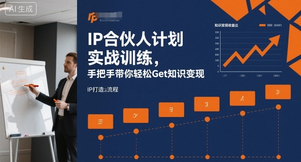 IP合伙人计划实战训练,手把手带你轻松Get知识变现-沈臣知识库